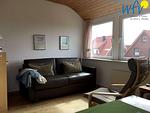 Wohnzimmer - Ferienwohnung Strandläufer - Top-Hundeurlaub