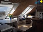 Wohnzimmer - Ferienwohnung Utkiek - Top-Hundeurlaub