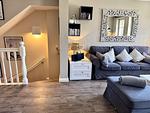Wohnzimmer - Ferienwohnung Pebbles - Top-Hundeurlaub
