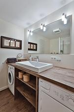 Badezimmer - Ferienwohnung Pebbles - Top-Hundeurlaub