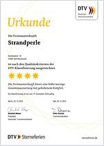 Dekoratives Detail - Strandperle - Top-Hundeurlaub