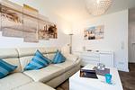 Wohnzimmer - Sylter Residenz - Top-Hundeurlaub