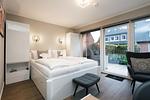 Schlafzimmer - Sylter Rose - Top-Hundeurlaub