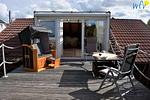 Terrasse - Ferienhaus Having - Top-Hundeurlaub