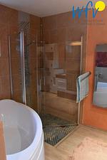 Badezimmer - Ferienhaus Having - Top-Hundeurlaub