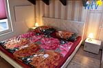 Schlafzimmer - Ferienhaus Having - Top-Hundeurlaub