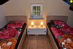 Schlafzimmer - Ferienhaus Having - Top-Hundeurlaub