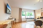 Wohnzimmer - Pier 13 - Top-Hundeurlaub