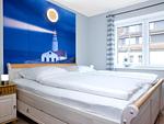 Schlafzimmer - Leuchtturmblick - Top-Hundeurlaub