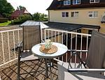Balkon - Leuchtturmblick - Top-Hundeurlaub