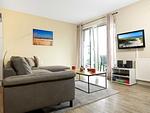 Wohnzimmer - Hafentraum - Top-Hundeurlaub