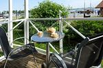 Terrasse - Hafentraum - Top-Hundeurlaub