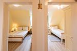 Schlafzimmer - Strandhaus Helene - Top-Hundeurlaub