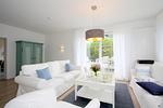 Wohnzimmer - Haus Bullerbü - Top-Hundeurlaub