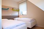 Schlafzimmer - Domizil Strandläufer - Top-Hundeurlaub