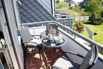 Balkon - Domizil Strandläufer - Top-Hundeurlaub