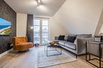 Wohnzimmer - Strandgut Wohnung 6 - Top-Hundeurlaub
