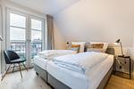Schlafzimmer - Strandgut Wohnung 7 - Top-Hundeurlaub