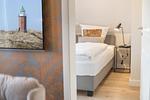 Schlafzimmer - Strandgut Wohnung 7 - Top-Hundeurlaub