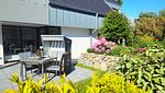 Terrasse - Käptn Gordons Island - Top-Hundeurlaub