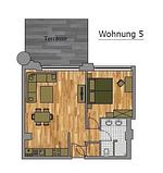 Grundriss - Kolibri  RE-05 - Top-Hundeurlaub