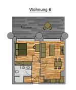 Grundriss - Oleander  RE-06 - Top-Hundeurlaub