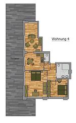 Grundriss - Halla  RE-04 - Top-Hundeurlaub