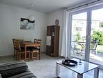 Wohnzimmer - Ferienwohnung KWF-5b EG - Top-Hundeurlaub