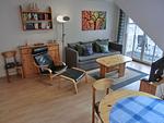 Wohnzimmer - Ferienwohnung D3 - Top-Hundeurlaub