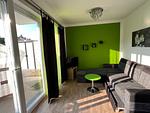Wohnzimmer - Ferienwohnung KWi 73 EG "grüne Oase" - Top-Hundeurlaub