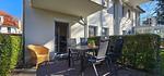 Terrasse - Ferienwohnung U4 "Am Wasserturm" - Top-Hundeurlaub