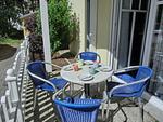 Terrasse - Ferienwohnung T23 "Morgentau" - Top-Hundeurlaub