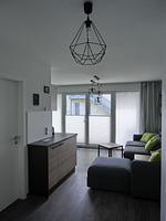 Wohnzimmer - Ferienwohnung KWi 87 EG "Boompicker" - Top-Hundeurlaub