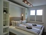 Schlafzimmer - Ferienwohnung KWi 87 EG "Boompicker" - Top-Hundeurlaub