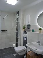 Badezimmer - Ferienwohnung KWi 87 EG "Boompicker" - Top-Hundeurlaub