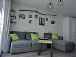 Wohnzimmer - Ferienwohnung KWi 87 EG "Boompicker" - Top-Hundeurlaub