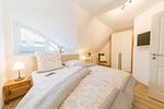Schlafzimmer - Hägerende 50a "Haus Bugspriet" - Top-Hundeurlaub