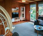 Wohnzimmer - Birkmaase 3 "Muschelblau" EG - Top-Hundeurlaub
