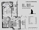Grundriss - Birkenstrasse 21c Whg. 19 "Strandtraum" - Top-Hundeurlaub