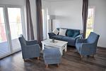 Wohnzimmer - 50.3.N Nordkoje - Top-Hundeurlaub