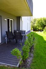 Terrasse - 49.0.M Ankerplatz - Top-Hundeurlaub