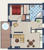 Grundriss - 49.0.M Ankerplatz - Top-Hundeurlaub