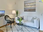 Wohnzimmer - Ferienwohnung Sandröschen - Top-Hundeurlaub