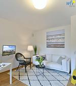 Wohnzimmer - Ferienwohnung Sandröschen - Top-Hundeurlaub