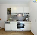 Küche / Küchenzeile - Ferienwohnung Sandröschen - Top-Hundeurlaub