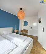 Schlafzimmer - Ferienwohnung Apfelrose - Top-Hundeurlaub