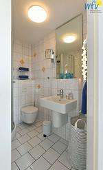 Badezimmer - Ferienwohnung Apfelrose - Top-Hundeurlaub