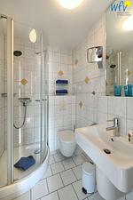 Badezimmer - Ferienwohnung Apfelrose - Top-Hundeurlaub