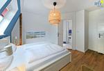 Schlafzimmer - Ferienwohnung Apfelrose - Top-Hundeurlaub