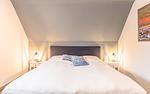 Ferienhaus Nino Schlafzimmer Obergeschoss - Ferienhaus Nino - Top-Hundeurlaub